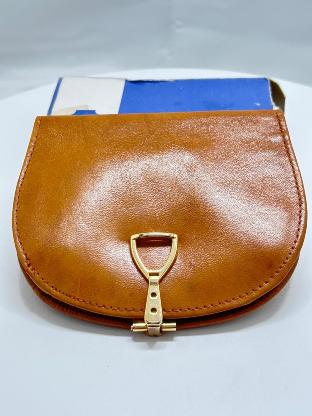Waldy UK, Vintage Equestrian Leather Wallet, IOB